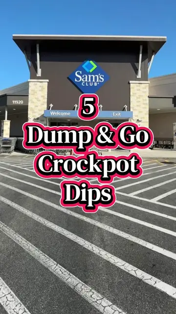 5 Dump & Go Crockpot Dips 🙌 These are the kind of easy dips that make hosting s