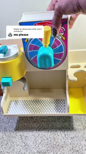 Replying to @obsessed_with_tvd let's make snow cone with Melissa and Doug snow c