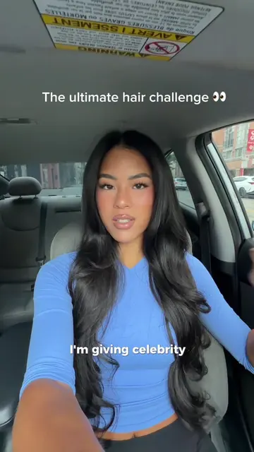 I gave Chris McMillan one challenge… make my already-done hair even better 👀 Sa