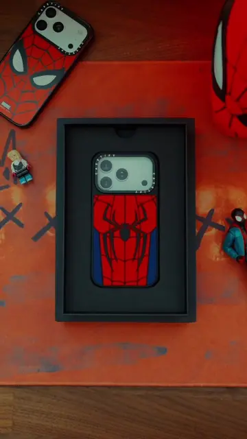 Thank you so much @CASETiFY for booking me up with the coolest Spider-Man phone 