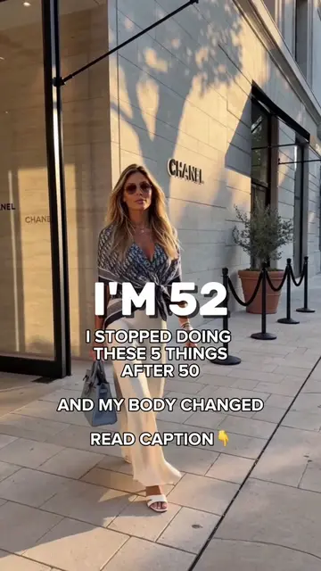 At 52, my body changed when I stopped fighting it— and started supporting it. He