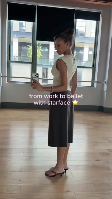 From work to ballet with @Starface World 🪽🩰⭐️ #starfacepartner 