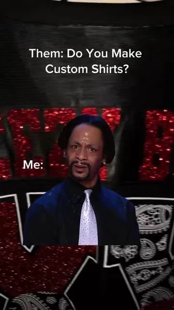 Just in case y’all forgot, custom tees are STILL very much a thing over here at 