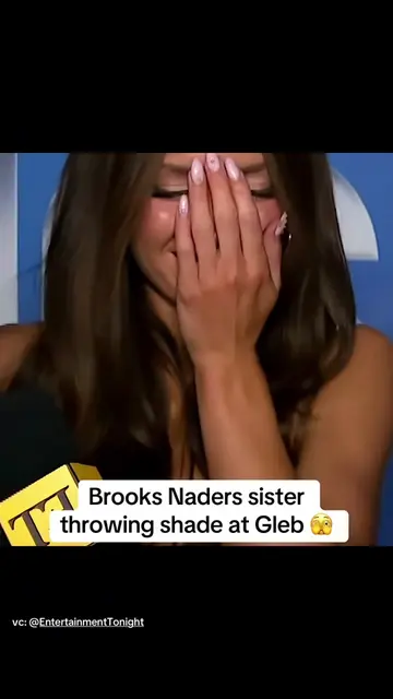Sarah Jane Nader recently in an interview talking about Gleb 🤫 via @Entertainme