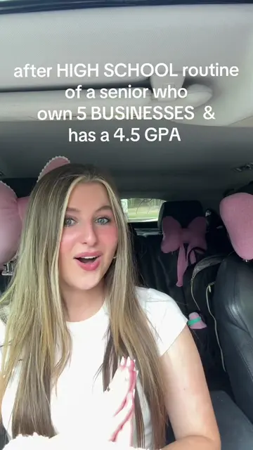 after HIGH SCHOOL routine of a senior, who owns 5 BUSINESSES!! everyone deserves