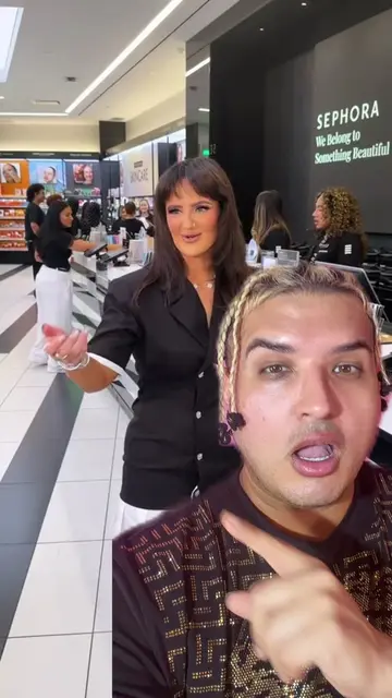 Mikayla Nogueira Sephora #mikaylanogueira #sephora #pov 