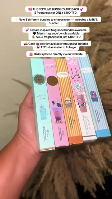 Let’s take a little break from jewelry… because the perfume bundles are BACK! 😍