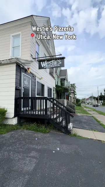 FIRST TIME TRYING WESTIES PIZZA! Be sure to check out Westie’s Pizzeria in Utica