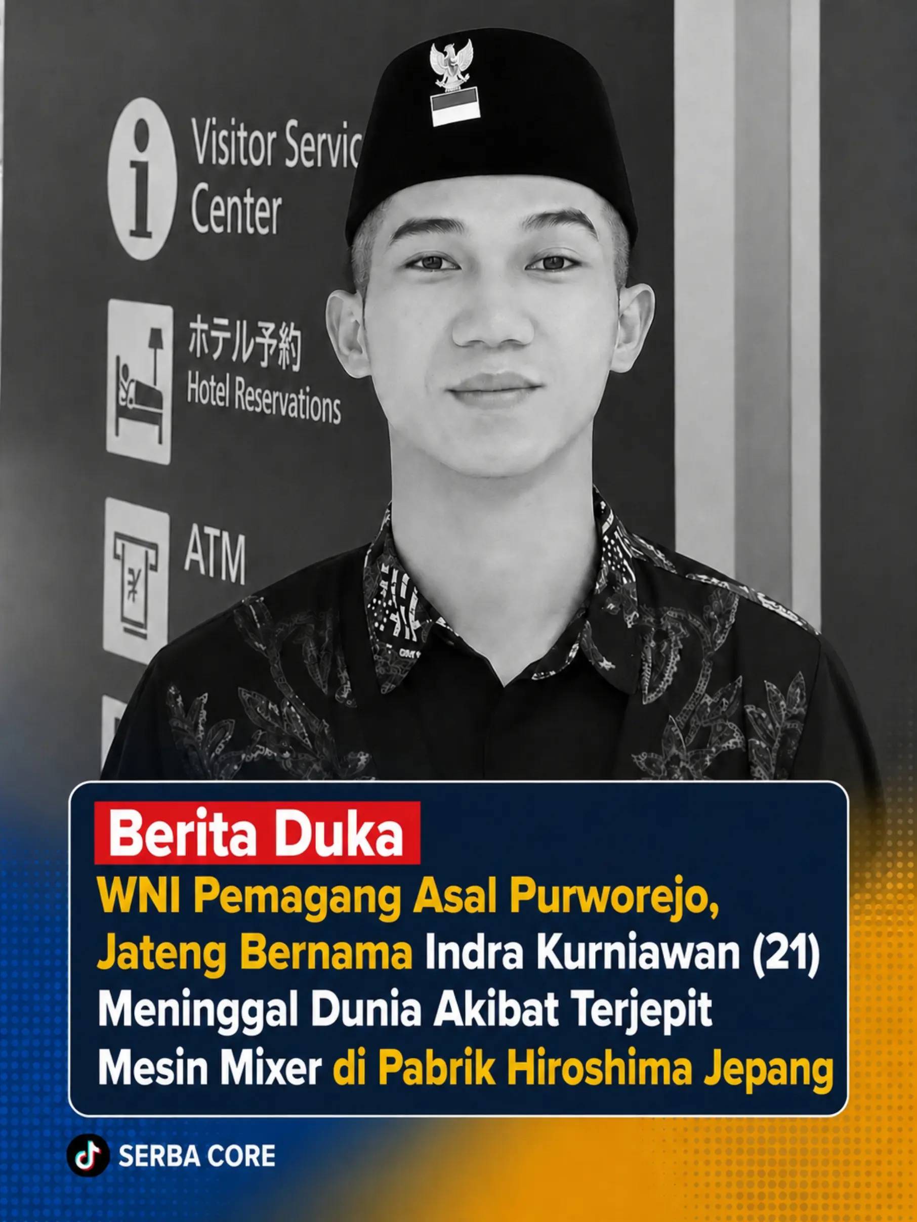 Kabar duka dari peserta program magang di Jepang. Seorang peserta magang asal In