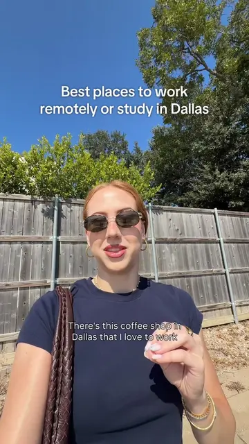 This Dallas coffee shop has become my go-to for working remotely. It is so zen a
