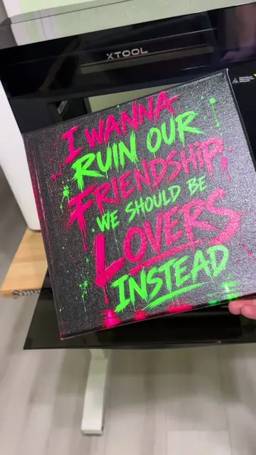 Watch til the end #xtool01omniprinter #xtoolo1omni #edm #iwannaruinourfriendship