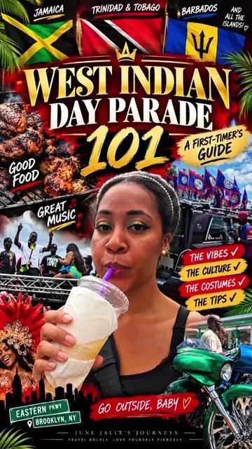 Going to the West Indian Day Parade in NYC for the first time? SAVE THIS. 🇯🇲🇹