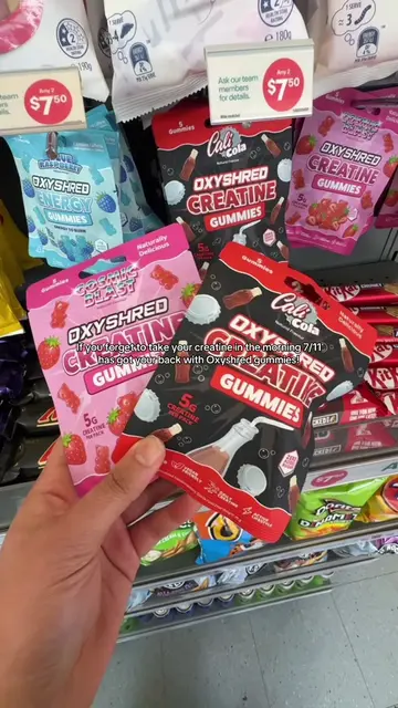 7/11 is the perfect pitstop when I forget to take my creatine! @OxyShred Energy 