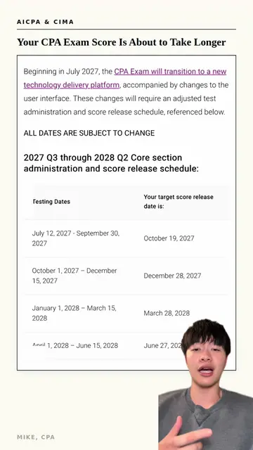 huge RIP to everyone taking it in 2027 and beyond #cpa #accounting #accountant #