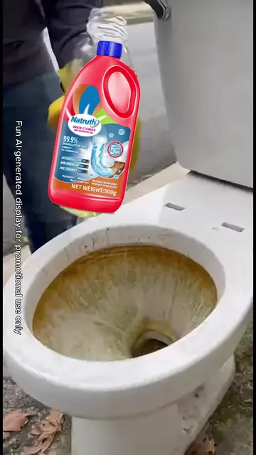 Stubborn blockage? Try this! #natruth #fyp #draincleaner #cleaninghack #satisfyi