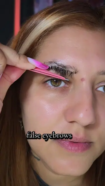 eyebrows beauty #falseeyebrows #eyebrows  #beautyeyebrow 