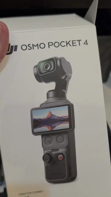 DJI Osmo Pocket 4 Creator Combo Bought just last April 2026 Used 3-4x Freebies: 