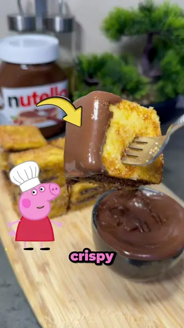 10-Minute Nutella French Toast 🍫🍞 #nutellafrenchtoast #frenchtoast #EasyRecipe