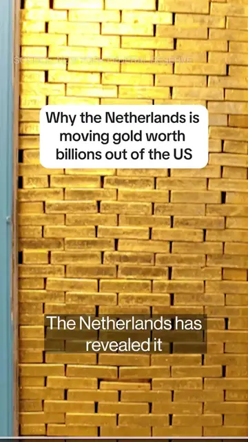 Why is the #Netherlands moving billions of dollars worth of #gold from the #US a