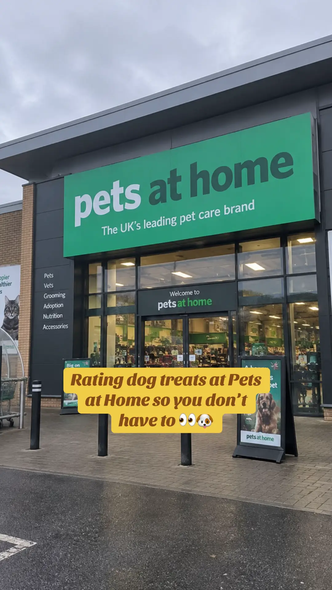 Rating dog treats at Pets at Home so you don’t have to 🐶🛒👀 I’m always checkin