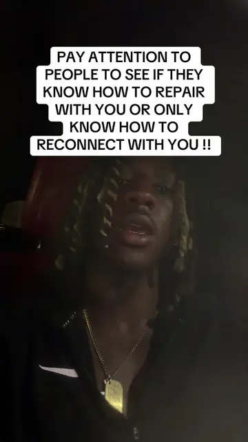 REPAIR FIRST THEN RECONNECTION #playaaj_ #repair #reconnection 