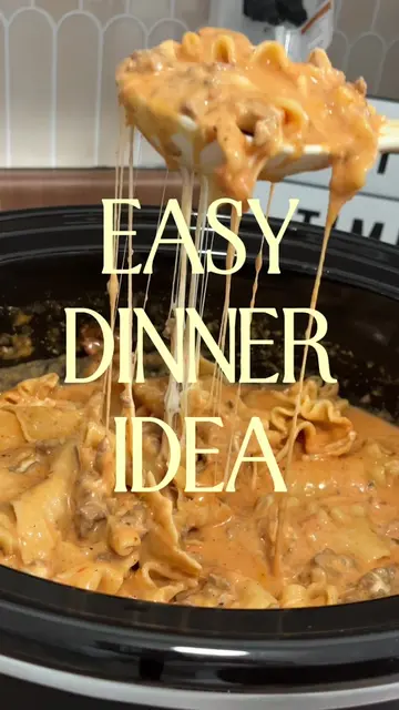 Another super easy crockpot dinner idea! This is perfect for fall 🍂🫶🏼  #EasyR