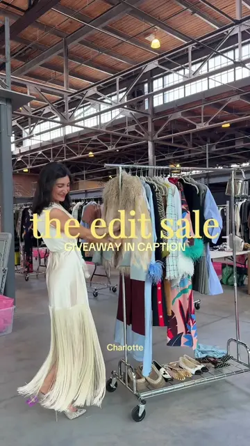 WIN SECOND IN LINE at the @the_edit_sale 9/23 at 10 AM 🤠 save if you live in CH