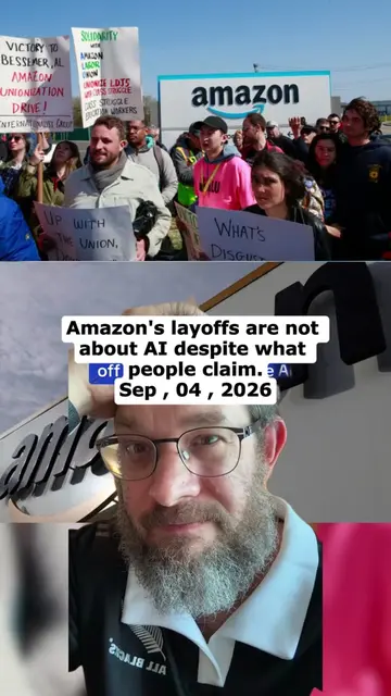Amazon's layoffs are not about AI despite what people claim. #amazon #layoffs #a