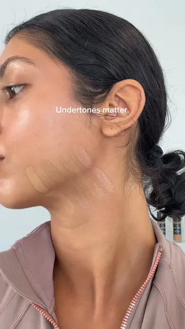 Undertones make all the difference. #melaninmakeup #foundation #undertone 