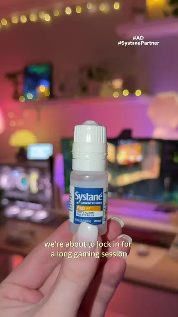 #SystanePartner Stay ahead of the game with Systane Eye Drops so your self-care 