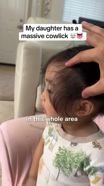 I had no idea what a cowlick was until I noticed it on my daughter. Can anyone e