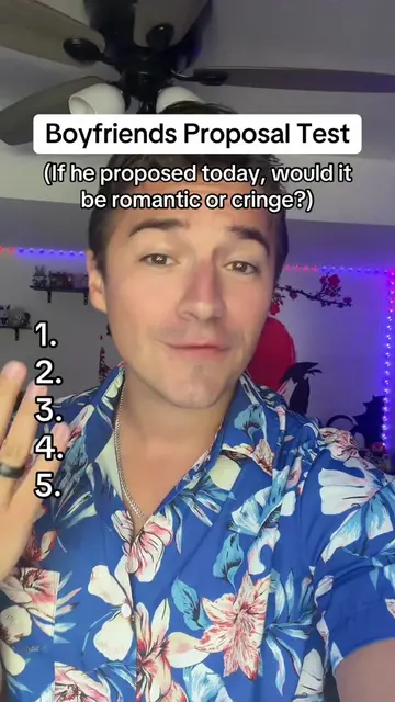 Does your boyfriend know you well enough to make your proposal NOT cringe?