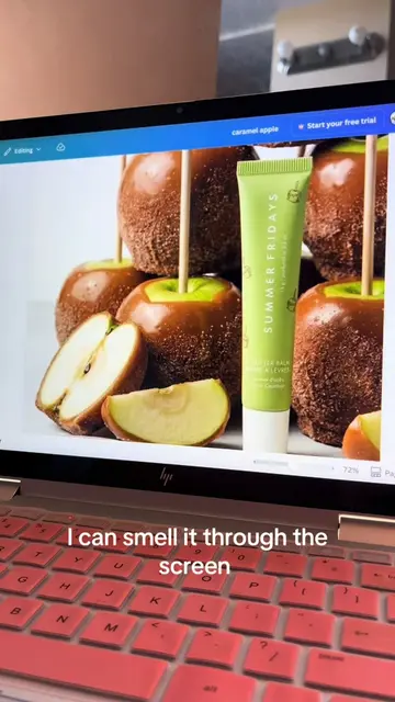 caramel apple summer fridays just makes sense for fall #summerfridays #lipbalm #