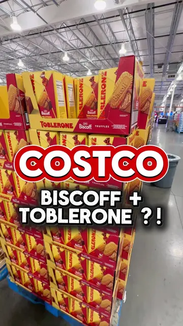 Costco now has Biscoff Toblerone Truffles for $12.29 🍫 Smooth milk chocolate tr