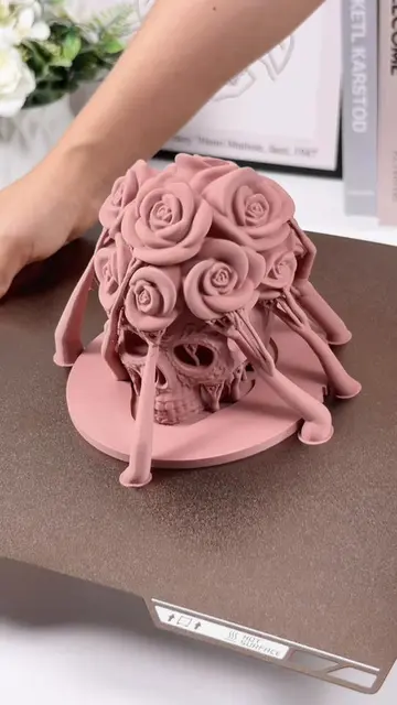 POV: you start designing for Halloween and somehow end up making a rose-covered 