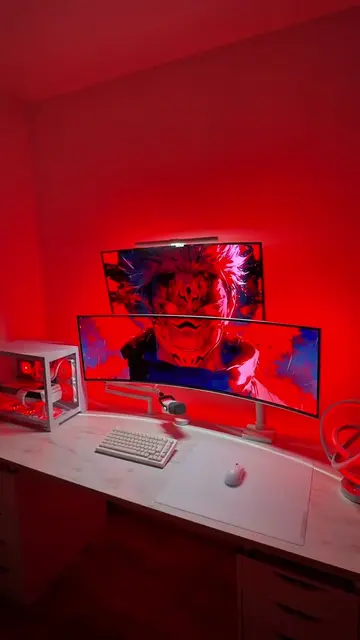 I am back !!#GamingSetup #setup #viralvideos #techtok #upgrade 