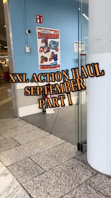 XXL ACTION HAUL SEPTEMBER PART I @actiondeutschland #goviral #viralvideos #actio