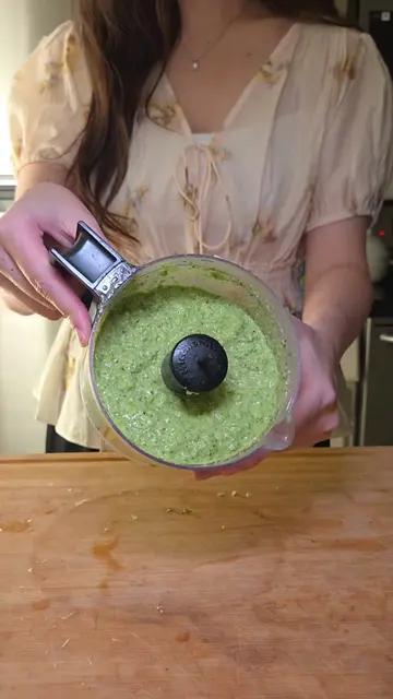 my secret poopmaxxer pesto recipe! SHOUTOUT TO @America's Test Kitchen Channel f