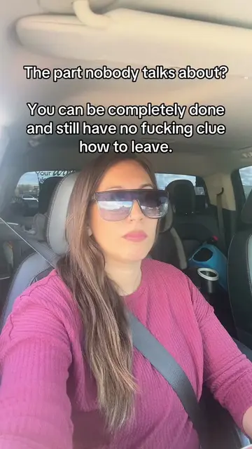 People love to say: “Then just leave.” Like it’s that simple. Like there aren’t 