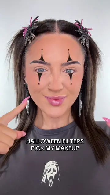 HALLOWEEN FILTERS PICK MY MAKEUP🕸️🩸 Spooky season has arrived!!! Who wants mor
