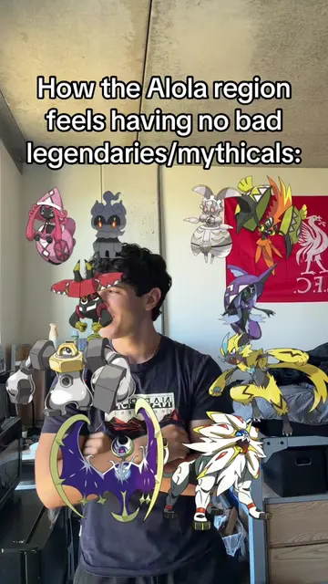 there all peak #pokemon #legendarypokemon #pokemonsunandmoon 