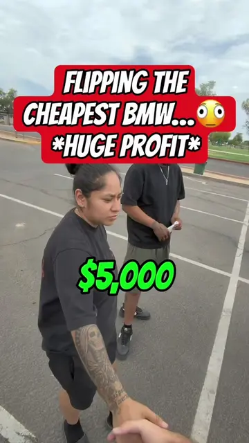 As soon as I got a notification for this deal, I WAS THERE… #flippingcars #bmw #