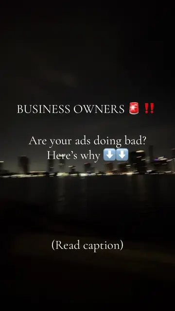 Your ads aren’t working and it’s probably not just one thing. → Your hook doesn’