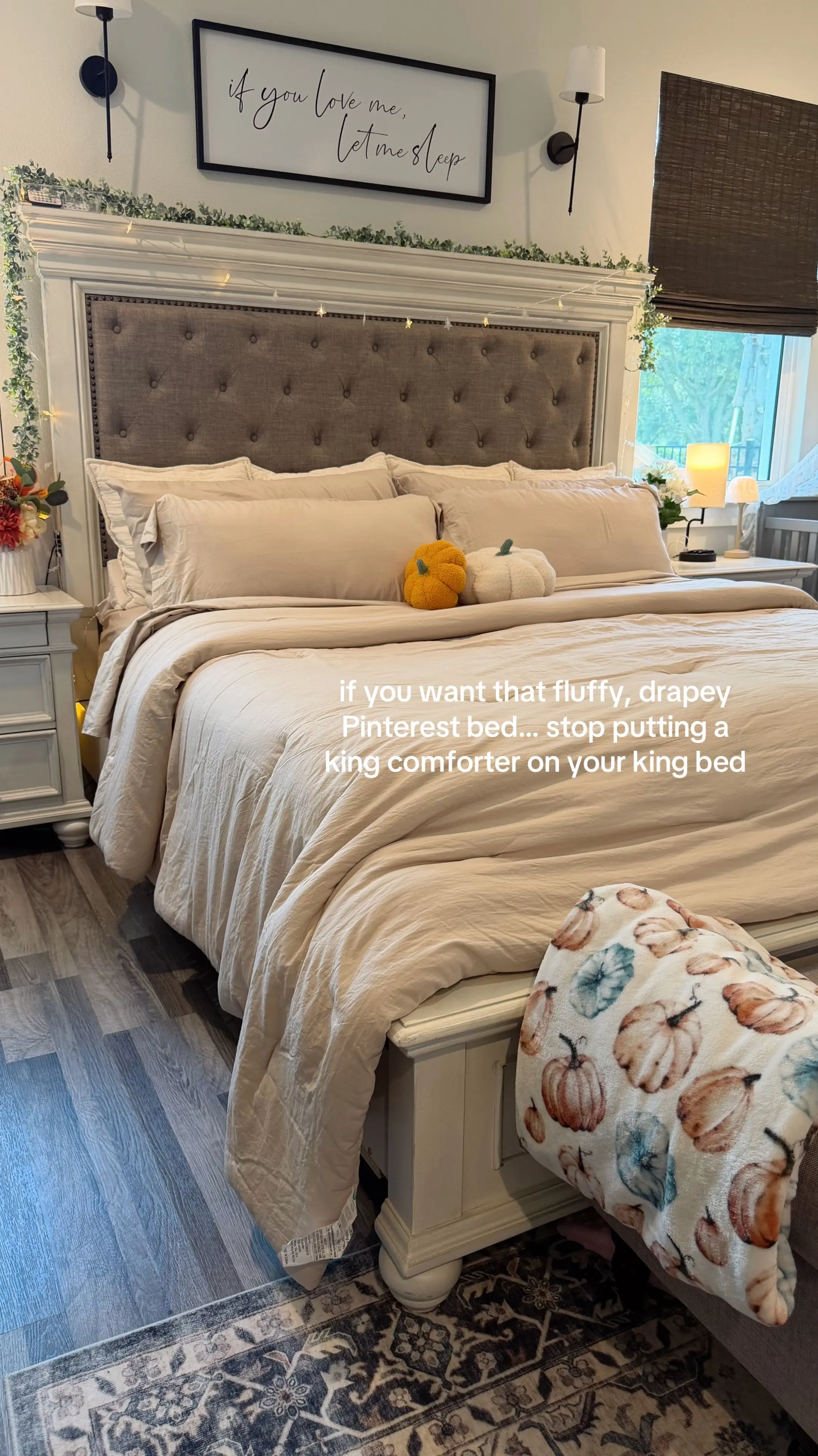 Youll never go back now after you’ve discovered oversized bedding. #comforterset
