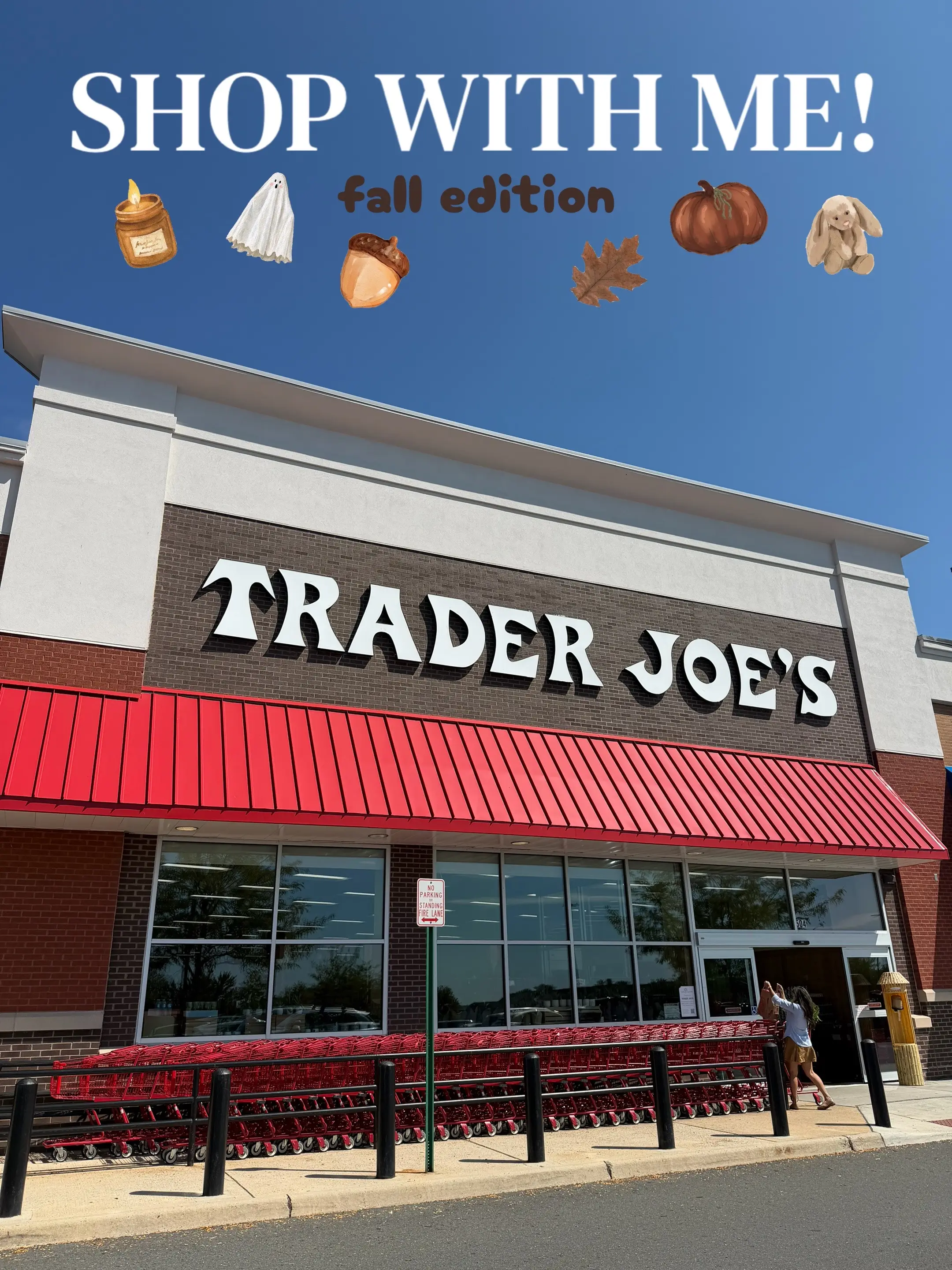 ITS FALL AT TRADER JOES!!! Check out all the new goodies with me 🫶🏼🤎🍁🎃🐻☕️ 