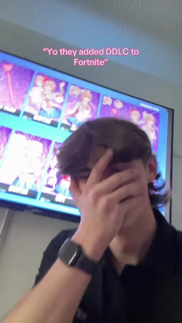 This will be ALL of us if the dokis got added to Fortnite. #dokidokilitteraturec
