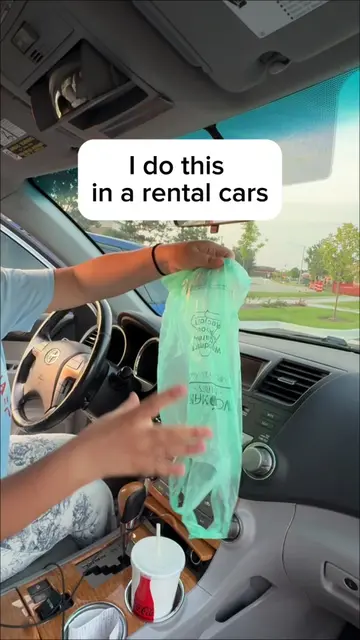 Road trip hack: turn a plastic grocery bag into an instant phone mount for your 