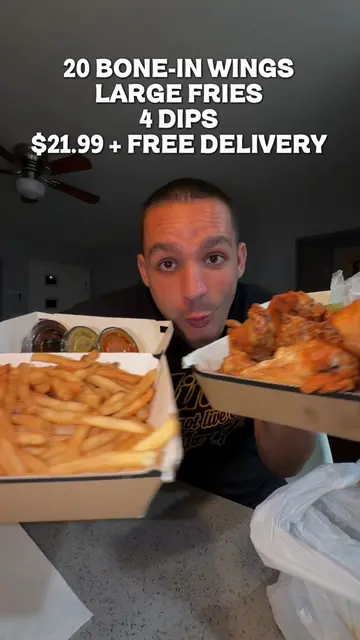 Not sure if you heard, BUT Buffalo Wild Wings is coming in clutch! 🔥🍗 Use code