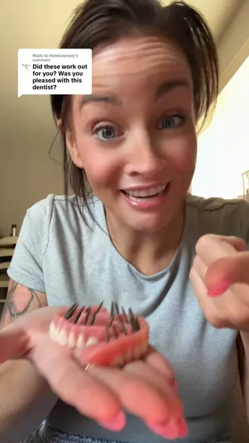Replying to @Handsewnjoy he was nice tho. #faketeeth #dentures #denturegang #ora