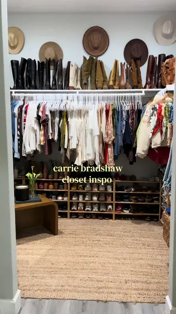 rearranging & organizing my closet is like therapy to me  #closettour #closetorg